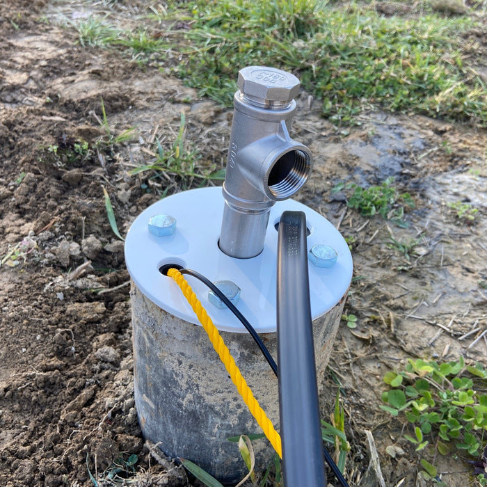 Installed Submersible Well Pump