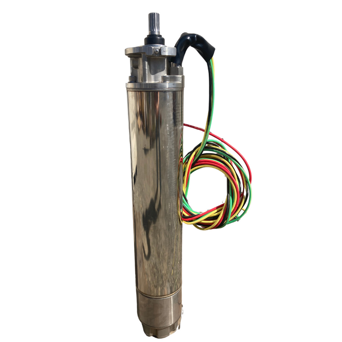 RPS 20HP 480V 150RPS200, Up to 500FT Head, 106 to 211GPM, Stainless Steel Submersible Pump End + Motor