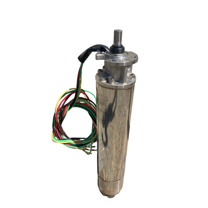 RPS 10HP 480V 300RPS100, Up to 140FT Head, 200 to 395GPM, Stainless Steel Submersible Pump End + Motor