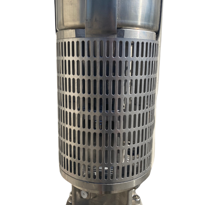 RPS 10HP 480V 500RPS100, Up to 80FT Head, 250 to 660GPM, Stainless Steel Submersible Pump End + Motor