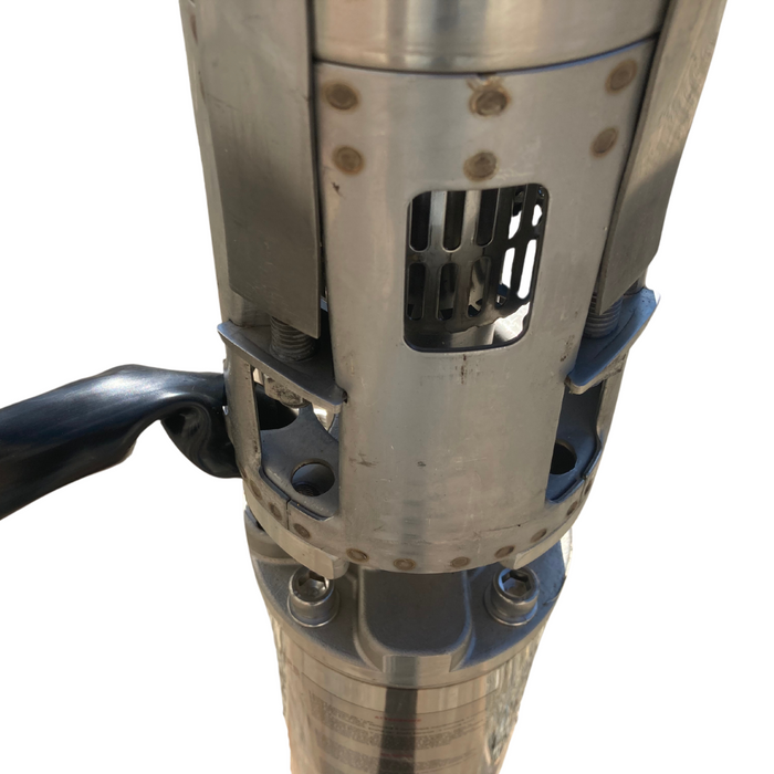 RPS 20HP 480V 90RPS200, Up to 650FT Head, 83 to 119GPM, Stainless Steel Submersible Pump End + Motor